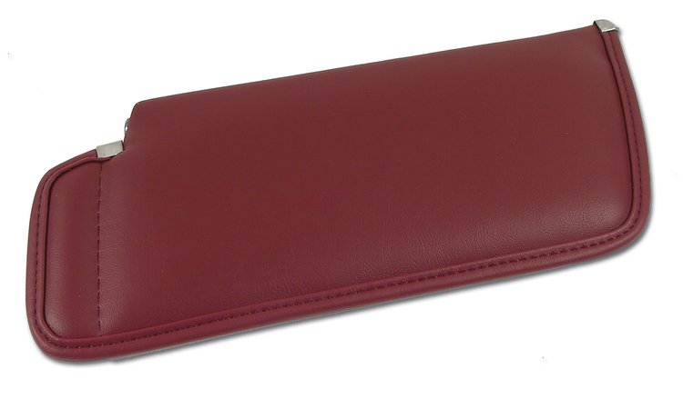 448026 Sunvisor, 1982-1982 Chevy Corvette, Red Right/Passenger W/Mirror Option