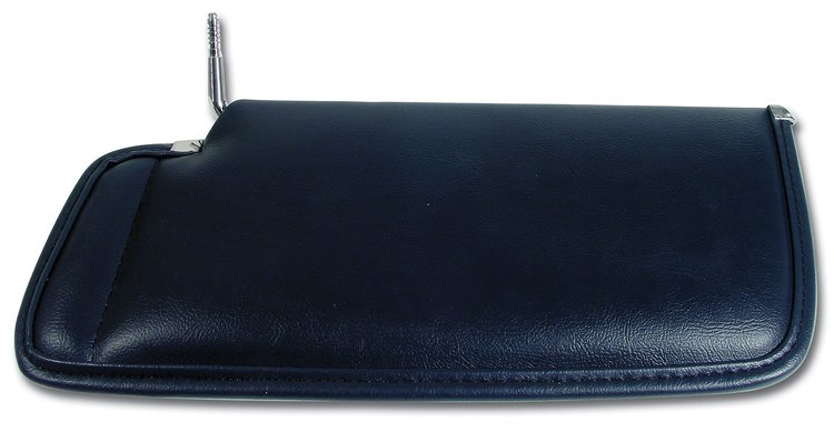 448046 Sunvisor, 1982-1982 Chevy Corvette, Dark Blue Right/Passenger W/Mirror Option