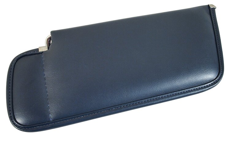 448048 Sunvisor, 1978-1981 Chevy Corvette, Dark Blue Right/Passenger W/Mirror Option