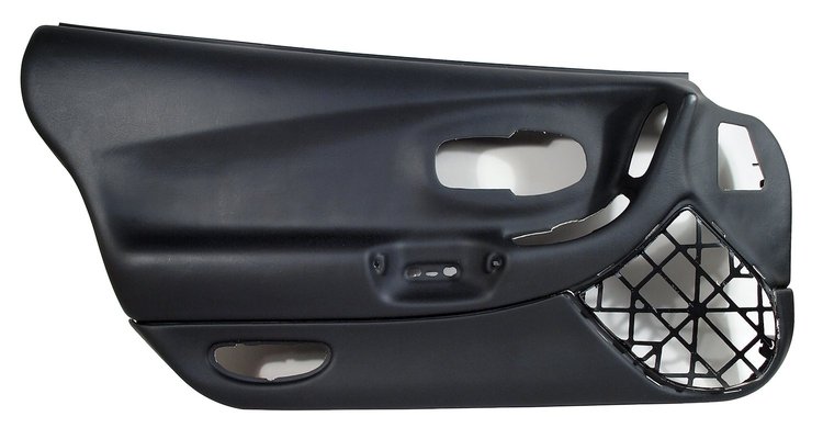 448290 Door Panel, 1997-2004 Chevy Corvette, Black, Left/Driver