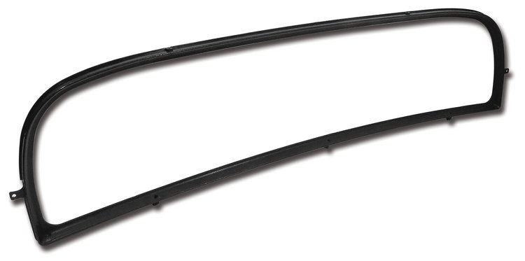 449120 Coupe Rear Window Frame, 1973-1977 Chevy Corvette, Black
