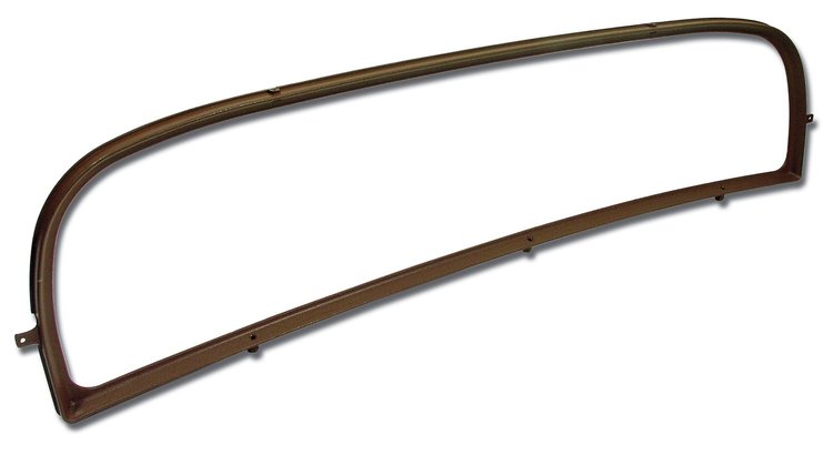 449123 Coupe Rear Window Frame, 1973-1973 Chevy Corvette, Dark Saddle