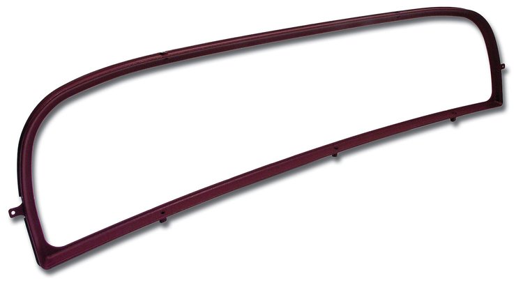449131 Coupe Rear Window Frame, 1973-1975 Chevy Corvette, Oxblood