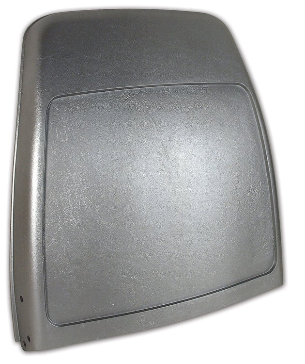 449264 Reproduction Seat Frame Back, 1981-1981 Chevy Corvette, Silver