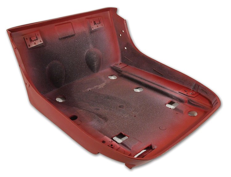 449326 Reproduction Seat Frame Bottom, 1982-1982 Chevy Corvette, Red