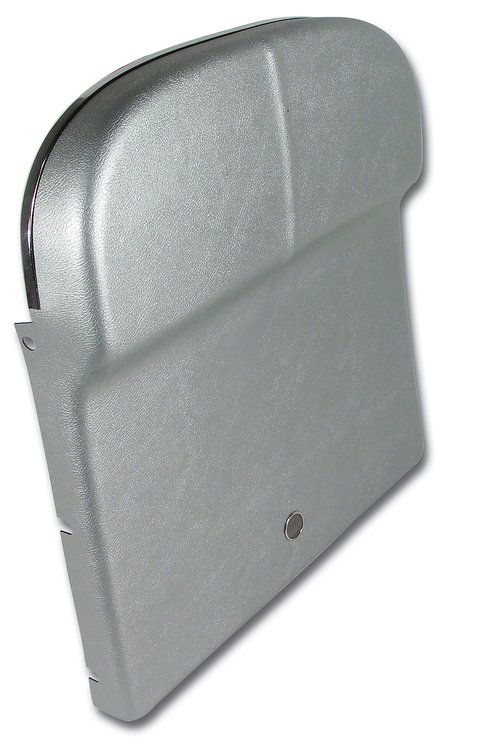 449661 Seat Back, 1965-1966 Chevy Corvette, Deluxe Silver