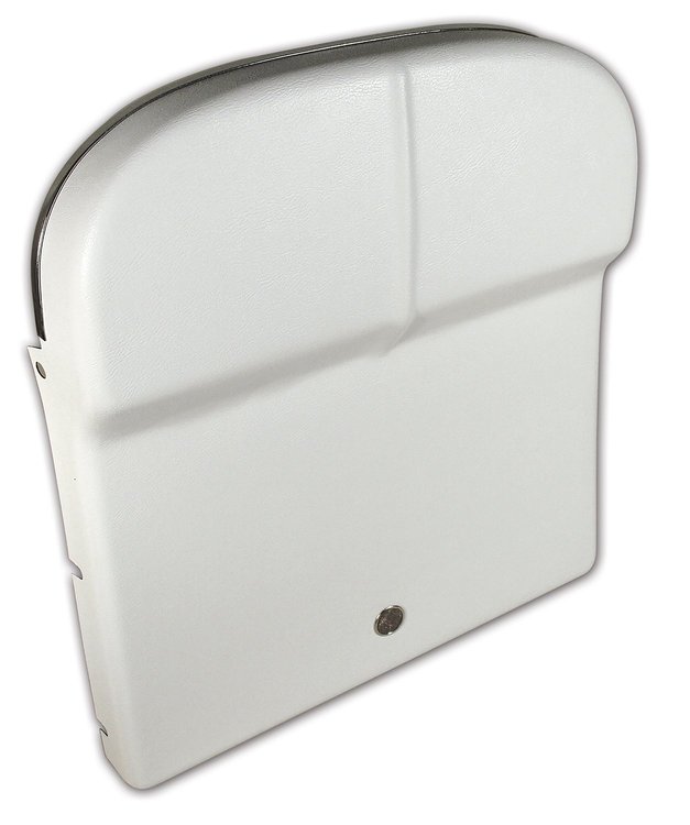 449665 Seat Back, 1965-1966 Chevy Corvette, Deluxe White