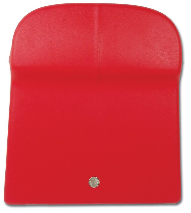 449730 Seat Back, 1967-1967 Chevy Corvette, Deluxe Red