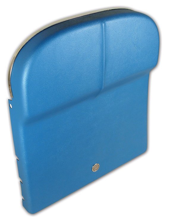 449740 Seat Back, 1967-1967 Chevy Corvette, Deluxe Bright Blue
