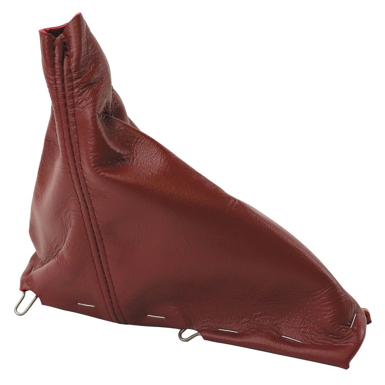 462889 Park Brake Lever Boot, 1997-2004 Chevy Corvette, Red W/Retainer