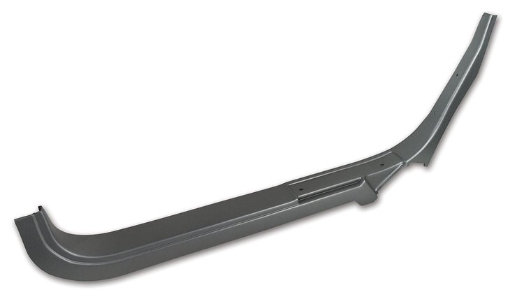 463569 Door Sill, 1984-1987 Chevy Corvette, Gray Right/Passenger Coupe