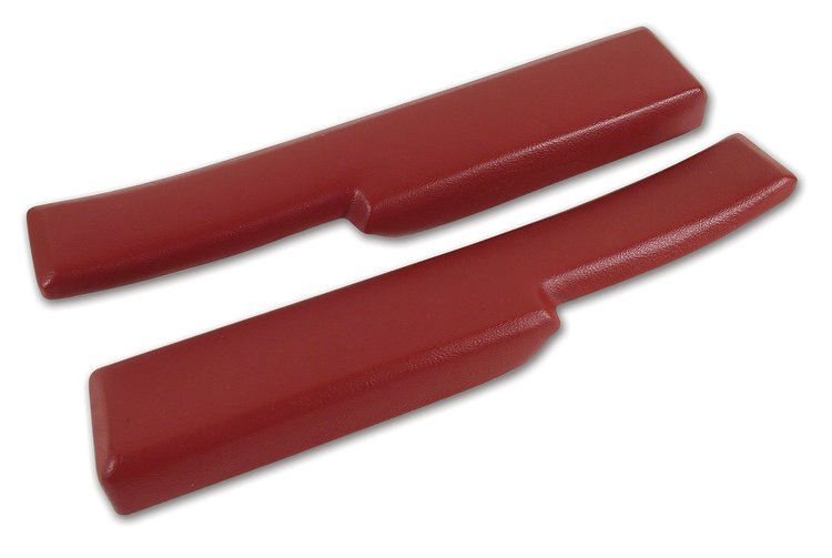463627 Door Sill Pads, 1984-1985 Chevy Corvette, Red