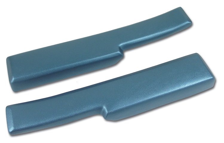 463674 Door Sill Pads, 1986-1987 Chevy Corvette, Blue