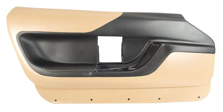 465882 Left Hand Coupe Door Panel, 1994-1996 Chevy Corvette, Beige