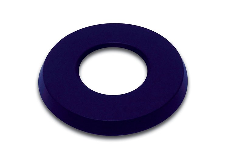 466845 Horn Button, 1977-1977 Chevy Corvette, W/Tilt & Telescopic Dark Blue