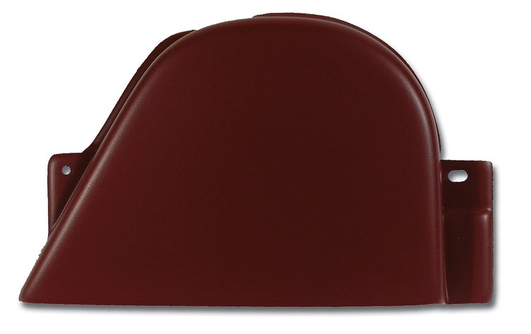 466927 Park Brake Lever Cover, 1984-1985 Chevy Corvette, Red