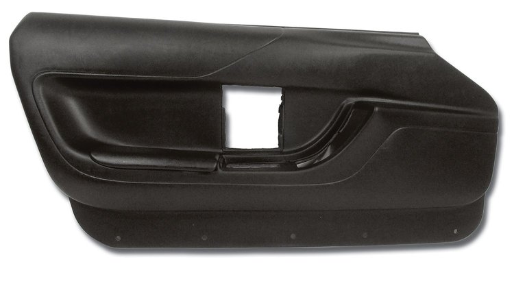 467020 Left Hand Convertible Door Panel, 1994-1996 Chevy Corvette, Black