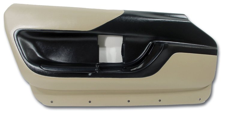 467082 Left Hand Convertible Door Panel, 1994-1996 Chevy Corvette, Beige