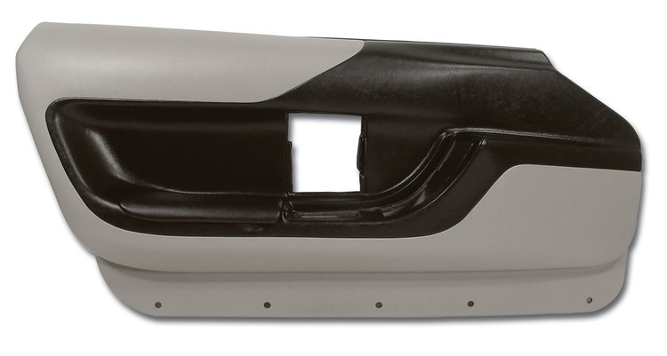467084 Left Hand Convertible Door Panel, 1994-1996 Chevy Corvette, Gray