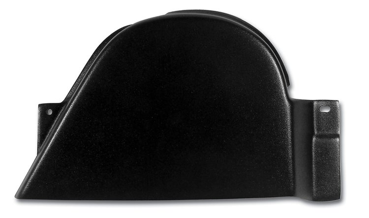 467120 Park Brake Lever Cover, 1986-1987 Chevy Corvette, Black