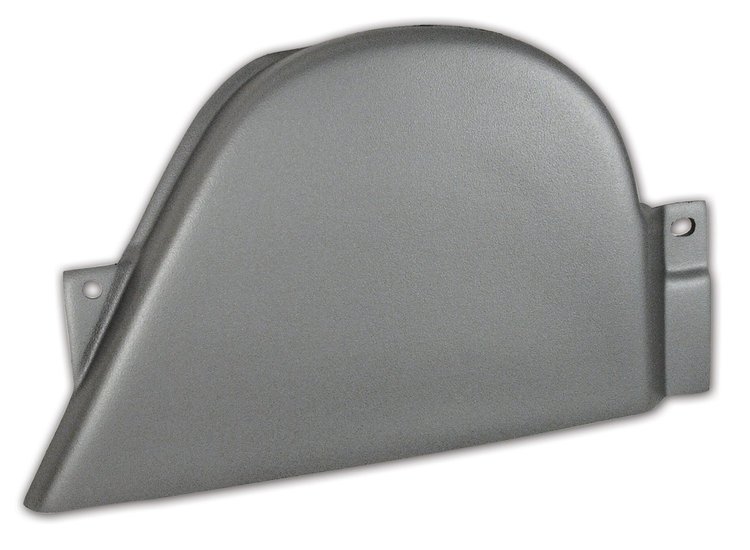 467169 Park Brake Lever Cover, 1986-1987 Chevy Corvette, Gray