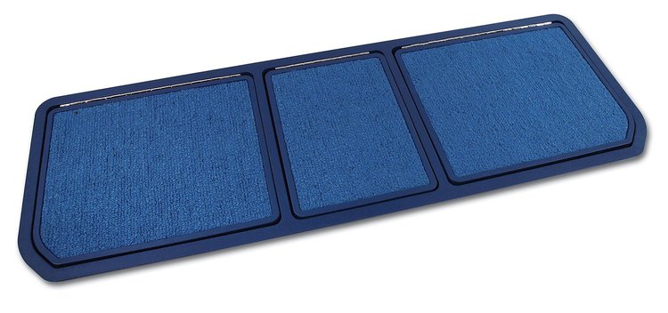 467532 Rear Compartment Unit, 1968-1968 Chevy Corvette, Dark Blue 80/20 3 Door