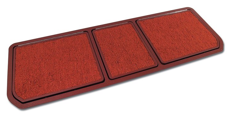 467538 Rear Compartment Unit, 1968-1968 Chevy Corvette, Dark Orange 80/20 3 Door