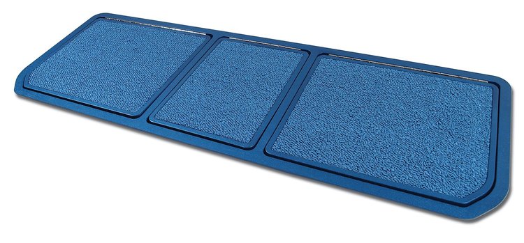 467541 Rear Compartment Unit, 1968-1970 Chevy Corvette, Bright Blue 80/20 3 Door