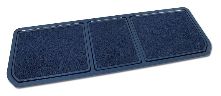 467547 Rear Compartment Unit, 1971-1972 Chevy Corvette, Royal Blue 80/20 3 Door