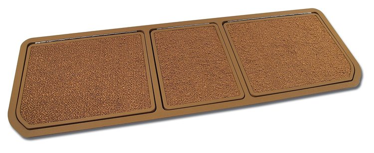 467551 Rear Compartment Unit, 1973-1975 Chevy Corvette, Medium Saddle 80/20 3 Door