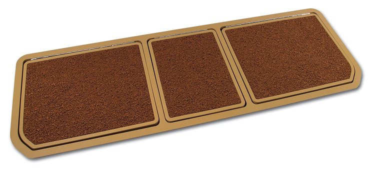 467557 Rear Compartment Unit, 1976-1976 Chevy Corvette, Dark Buckskin 80/20 3 Door