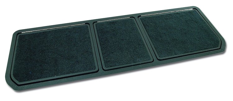 467619 Rear Compartment Unit, 1976-1976 Chevy Corvette, Blue Green Pile 3 Door