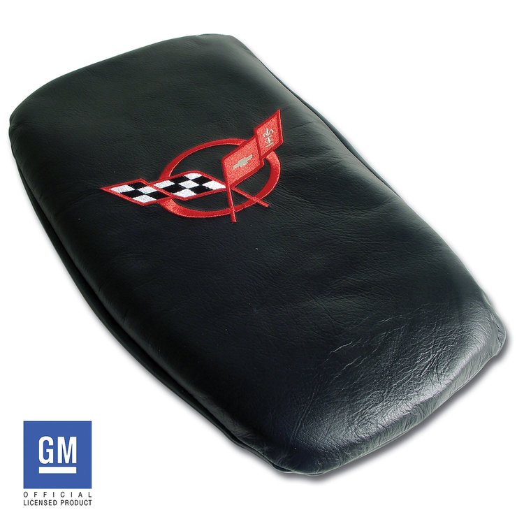 46762 Vette Rest, 1997-2004 Chevy Corvette, Black, W/Red Logo