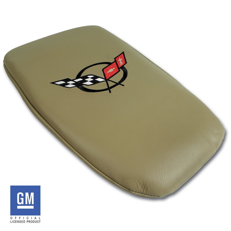 46763 Vette Rest, 1997-2004 Chevy Corvette, Lt Oak W/Black Logo