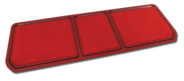 467634 Rear Compartment Unit, 1976-1976 Chevy Corvette, Firethorn Pile 3 Door