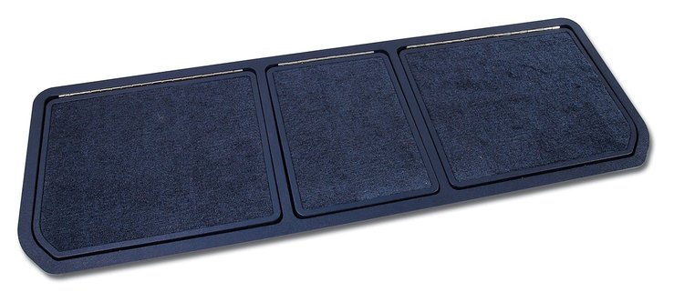 467645 Rear Compartment Unit, 1977-1977 Chevy Corvette, Dark Blue Pile 3 Door
