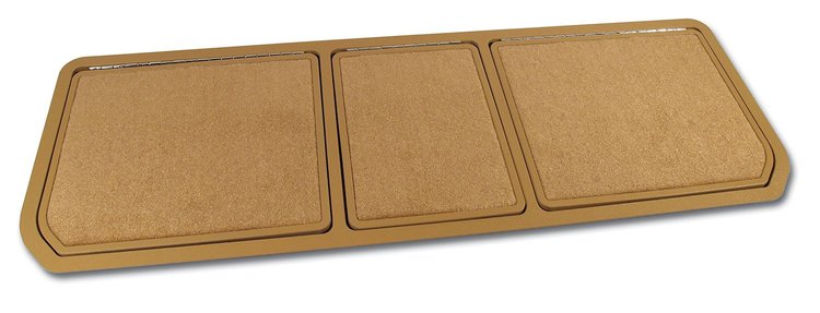 467657 Rear Compartment Unit, 1976-1977 Chevy Corvette, Buckskin Pile 3 Door