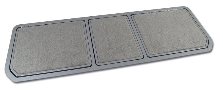 467662 Rear Compartment Unit, 1978-1978 Chevy Corvette, Silver Pace Pile 3 Door