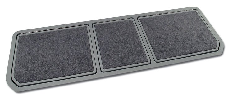 4676A2 Rear Compartment Unit, 1976-1976 Chevy Corvette, Smoke Pile 3 Door