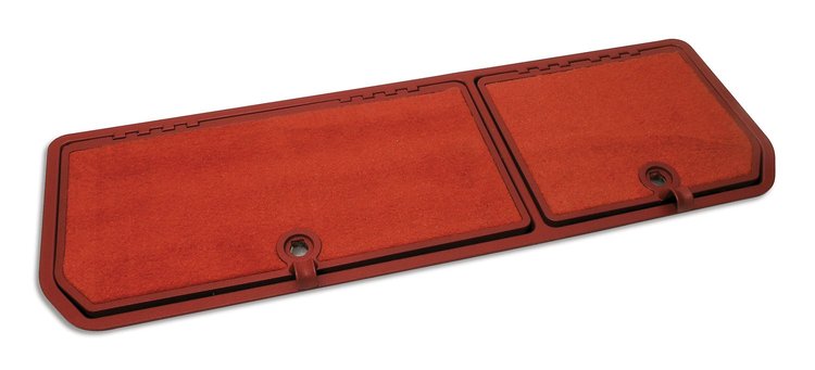 467725 Rear Compartment Unit, 1981-1981 Chevy Corvette, Red Pile 2 Door
