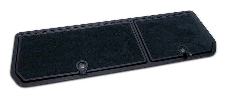 467748 Rear Compartment Unit, 1979-1981 Chevy Corvette, Dark Blue Pile 2 Door