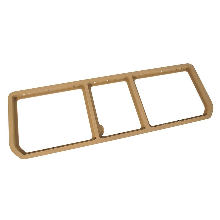 468015 Rear Compartment Unit Master Frame, 1970-1972 Chevy Corvette, Light Saddle 3-Door