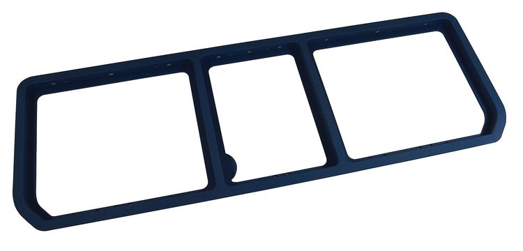 468032 Rear Compartment Unit Master Frame, 1968-1968 Chevy Corvette, Dark Blue 3-Door