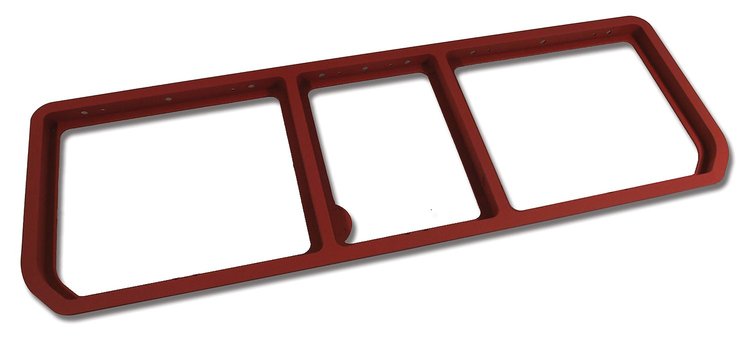 468034 Rear Compartment Unit Master Frame, 1976-1976 Chevy Corvette, Firethorn 3-Door
