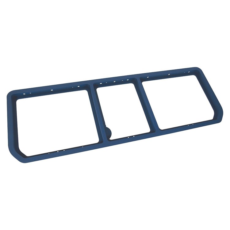 468047 Rear Compartment Unit Master Frame, 1971-1972 Chevy Corvette, Royal Blue 3-Door
