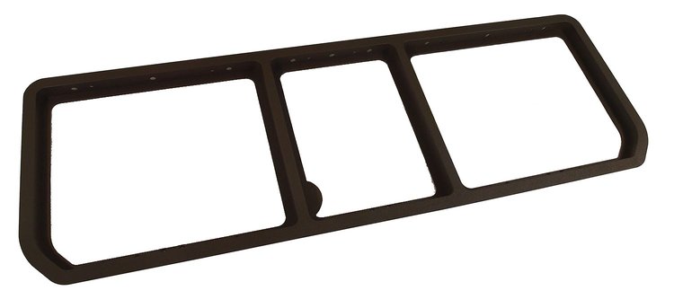 468055 Rear Compartment Unit Master Frame, 1976-1978 Chevy Corvette, Dark Brown 3-Door