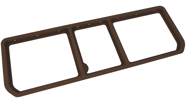 468056 Rear Compartment Unit Master Frame, 1968-1969 Chevy Corvette, Saddle 3-Door