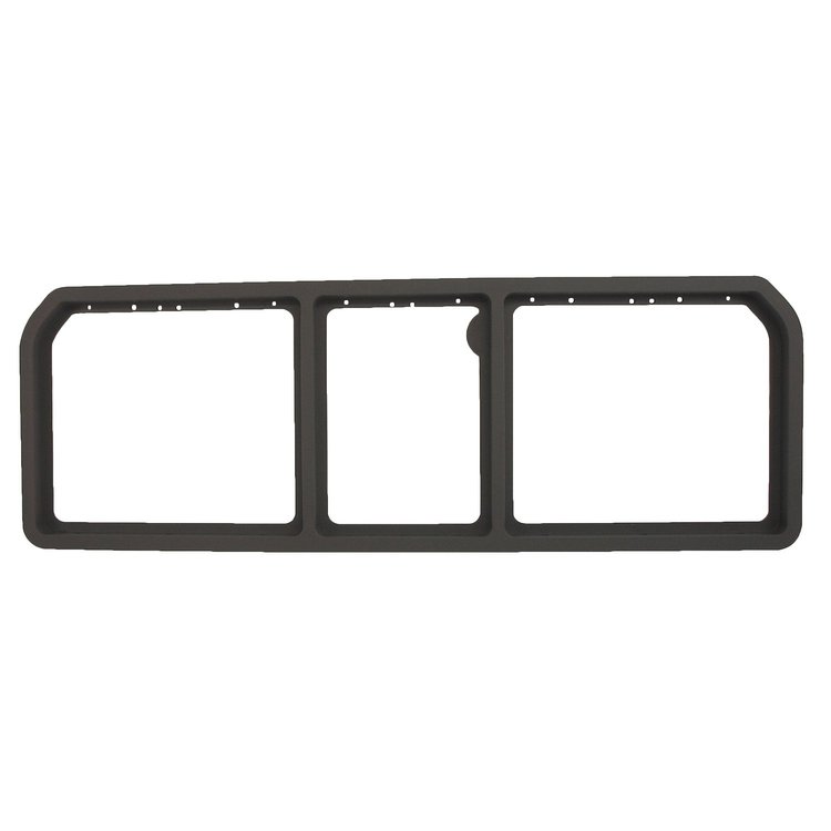 4680A2 Rear Compartment Unit Master Frame, 1976-1976 Chevy Corvette, Dark Smoke 3-Door