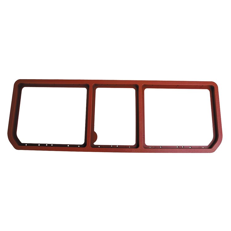 468133 Rear Compartment Unit Door Frames, 1978-1978 Chevy Corvette, Saffron 3 Piece
