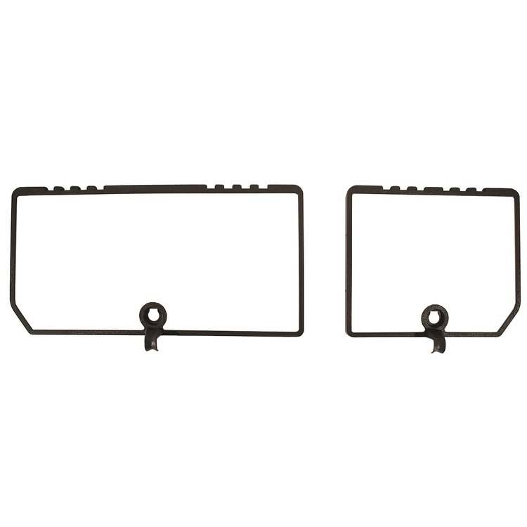 468360 Rear Compartment Unit Door Frames, 1982-1982 Chevy Corvette, Collector 2 Piece
